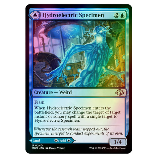 Magic The Gathering - Modern Horizons 3 - Hydroelectric Specimen // Hydroelectric Laboratory - 0240 (Foil)