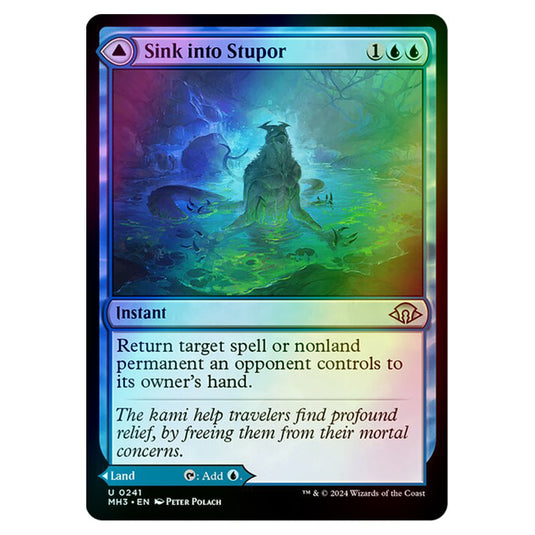 Magic The Gathering - Modern Horizons 3 - Sink into Stupor // Soporific Springs - 0241 (Foil)