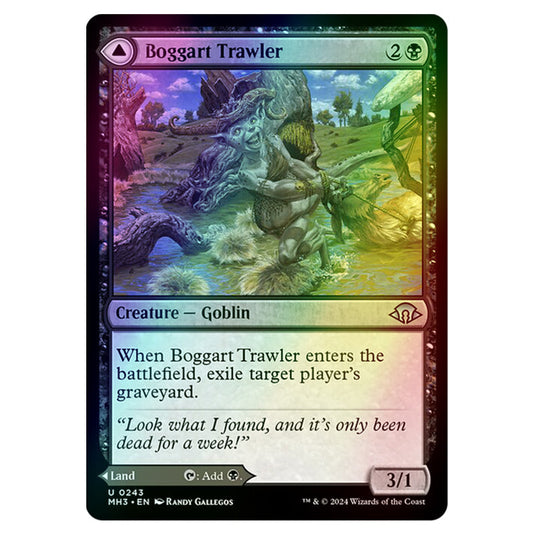 Magic The Gathering - Modern Horizons 3 - Boggart Trawler // Boggart Bog - 0243 (Foil)