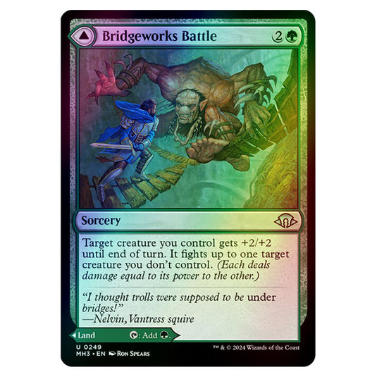 Magic The Gathering - Modern Horizons 3 - Bridgeworks Battle // Tanglespan Bridgeworks - 0249 (Foil)