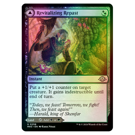 Magic The Gathering - Modern Horizons 3 - Revitalizing Repast // Old-Growth Grove - 0256 (Foil)