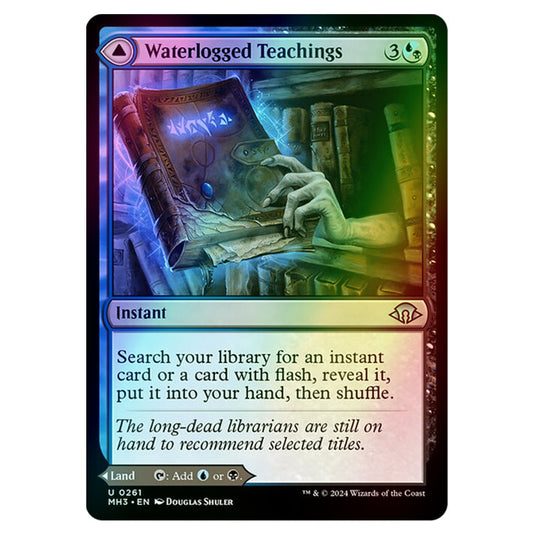 Magic The Gathering - Modern Horizons 3 - Waterlogged Teachings // Inundated Archive - 0261 (Foil)