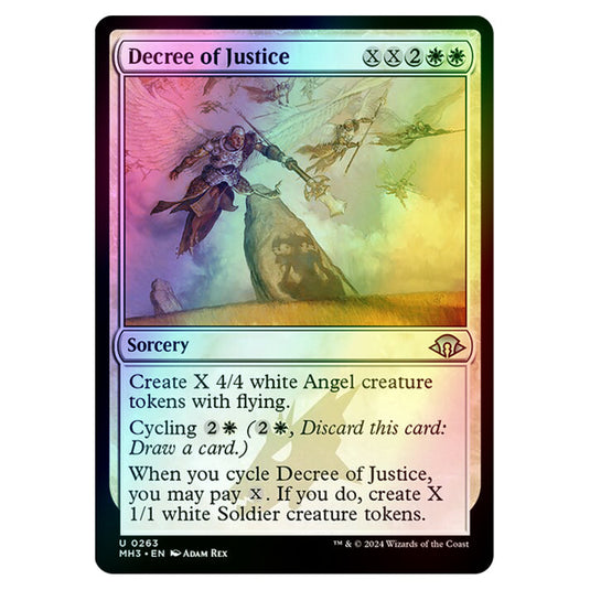 Magic The Gathering - Modern Horizons 3 - Decree of Justice - 0263 (Foil)