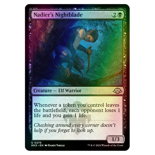 Magic The Gathering - Modern Horizons 3 - Nadier's Nightblade - 0275 (Foil)