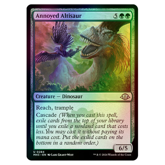 Magic The Gathering - Modern Horizons 3 - Annoyed Altisaur - 0284 (Foil)