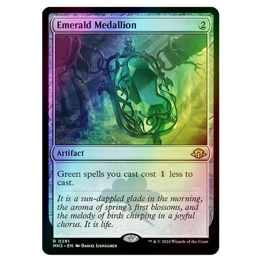 Magic The Gathering - Modern Horizons 3 - Emerald Medallion - 0291 (Foil)