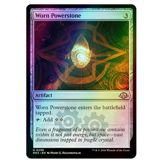 Magic The Gathering - Modern Horizons 3 - Worn Powerstone - 0298 (Foil)