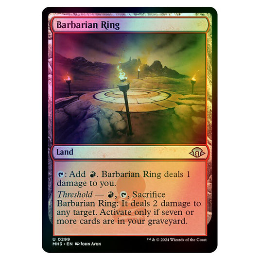 Magic The Gathering - Modern Horizons 3 - Barbarian Ring - 0299 (Foil)