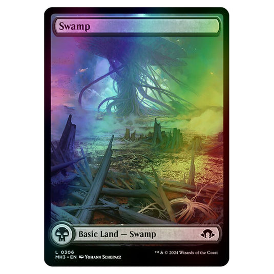 Magic The Gathering - Modern Horizons 3 - Swamp - 0306 (Foil)