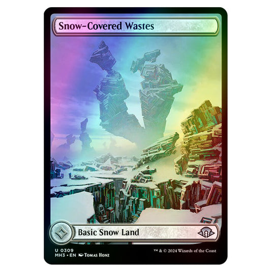 Magic The Gathering - Modern Horizons 3 - Snow-Covered Wastes - 0309 (Foil)