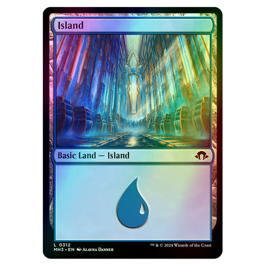 Magic The Gathering - Modern Horizons 3 - Island - 0312 (Foil)