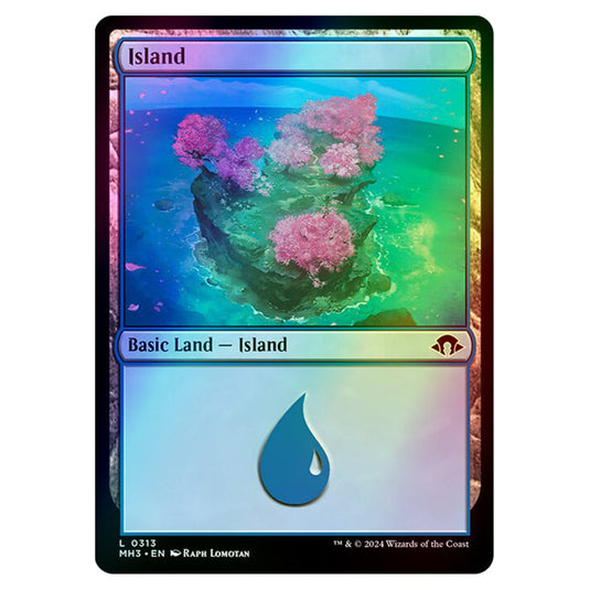 Magic The Gathering - Modern Horizons 3 - Island - 0313 (Foil)