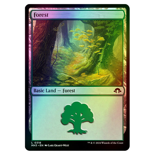 Magic The Gathering - Modern Horizons 3 - Forest - 0318 (Foil)