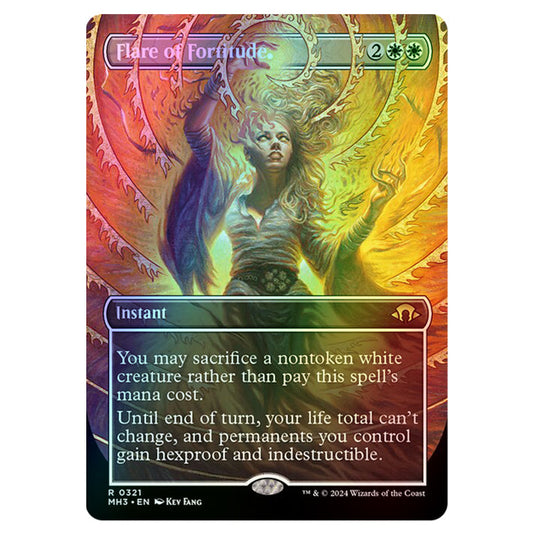 Magic The Gathering - Modern Horizons 3 - Flare of Fortitude - 0321 (Foil)