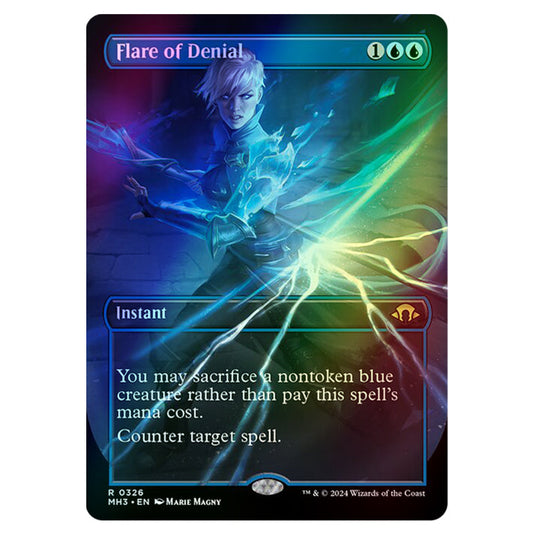 Magic The Gathering - Modern Horizons 3 - Flare of Denial - 0326 (Foil)