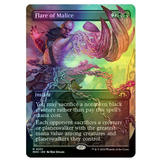 Magic The Gathering - Modern Horizons 3 - Flare of Malice - 0331 (Foil)