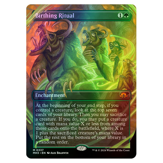 Magic The Gathering - Modern Horizons 3 - Birthing Ritual - 0337 (Foil)