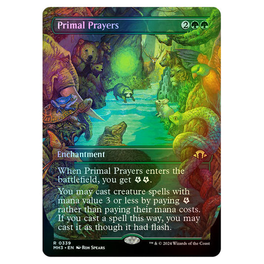 Magic The Gathering - Modern Horizons 3 - Primal Prayers - 0339 (Foil)