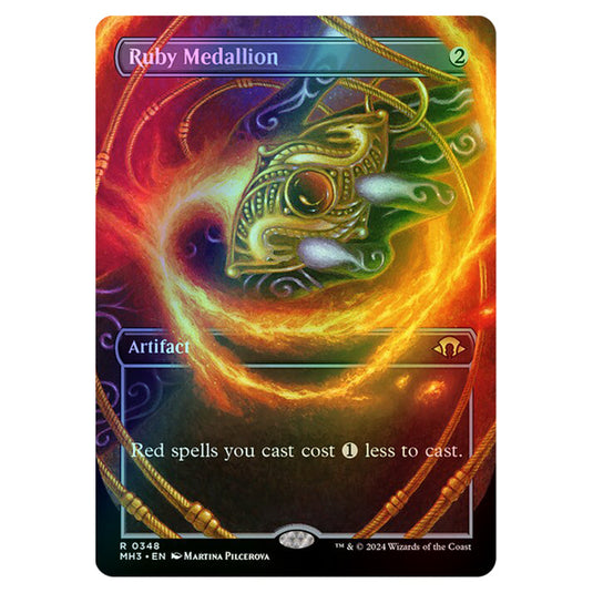 Magic The Gathering - Modern Horizons 3 - Ruby Medallion - 0348 (Foil)