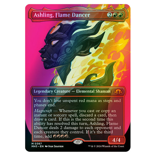 Magic The Gathering - Modern Horizons 3 - Ashling, Flame Dancer - 0367 Magic The Gathering - Modern Horizons 3 - Ashling, Flame Dancer - 0367