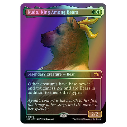 Magic The Gathering - Modern Horizons 3 - Kudo, King Among Bears - 0376 (Foil)