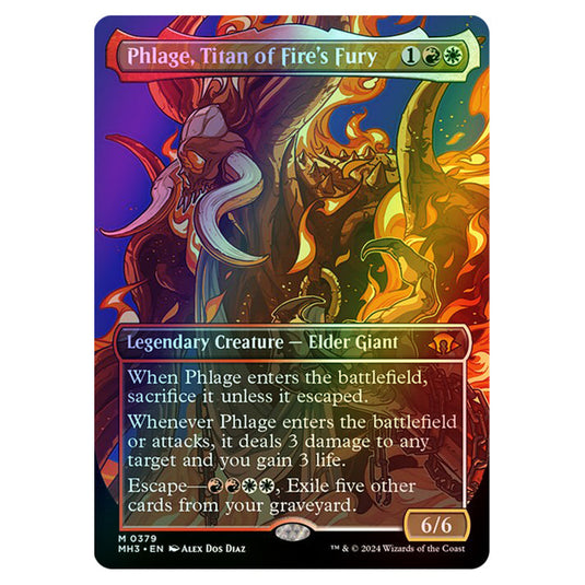 Magic The Gathering - Modern Horizons 3 - Phlage, Titan of Fire's Fury - 0379 (Foil)