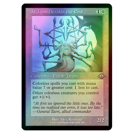 Magic The Gathering - Modern Horizons 3 - It That heralds the End ('97 Classic Print) - 0385 (Foil)