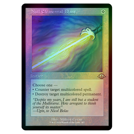 Magic The Gathering - Modern Horizons 3 - Null Elemental Blast ('97 Classic Print) - 0387 (Foil)