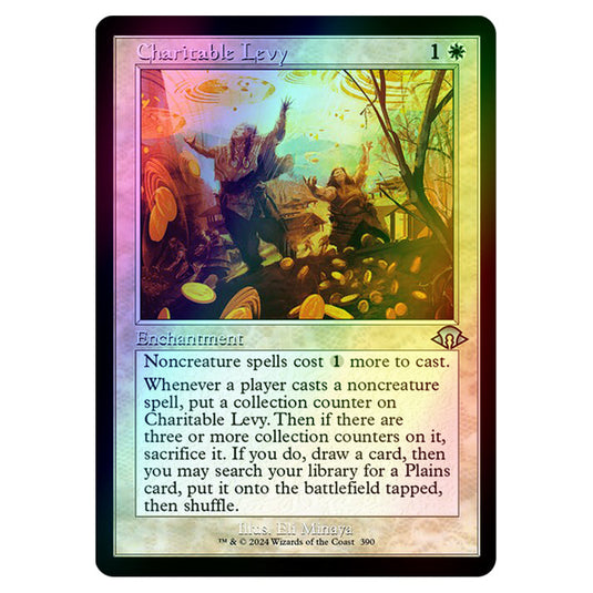 Magic The Gathering - Modern Horizons 3 - Charitable Levy ('97 Classic Print) - 0390 (Foil)