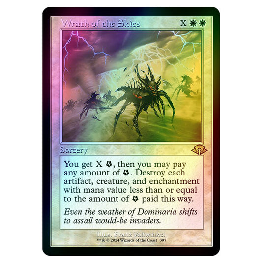 Magic The Gathering - Modern Horizons 3 - Wrath of the Skies ('97 Classic Print) - 0397 (Foil)