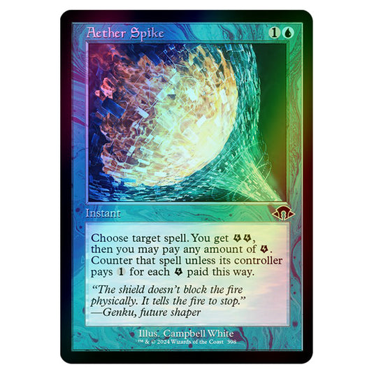 Magic The Gathering - Modern Horizons 3 - Aether Spike ('97 Classic Print) - 0398 (Foil)