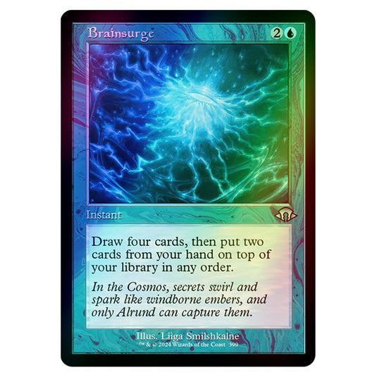 Magic The Gathering - Modern Horizons 3 - Brainsurge ('97 Classic Print) - 0399 (Foil)