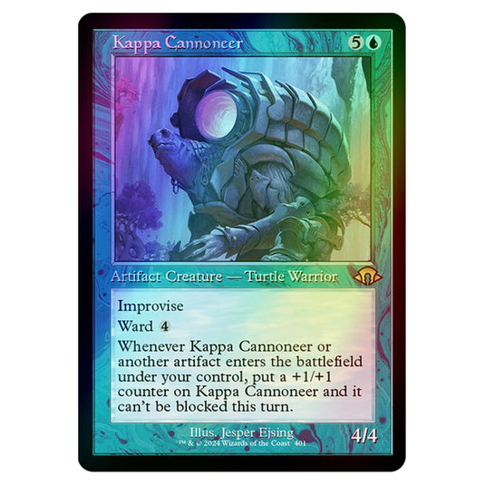 Magic The Gathering - Modern Horizons 3 - Kappa Cannoneer ('97 Classic Print) - 0401 (Foil)