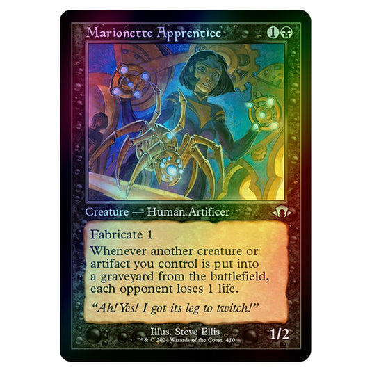 Magic The Gathering - Modern Horizons 3 - Marionette Apprentice ('97 Classic Print) - 0410 (Foil)