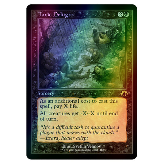 Magic The Gathering - Modern Horizons 3 - Toxic Deluge ('97 Classic Print) - 0412 (Foil)