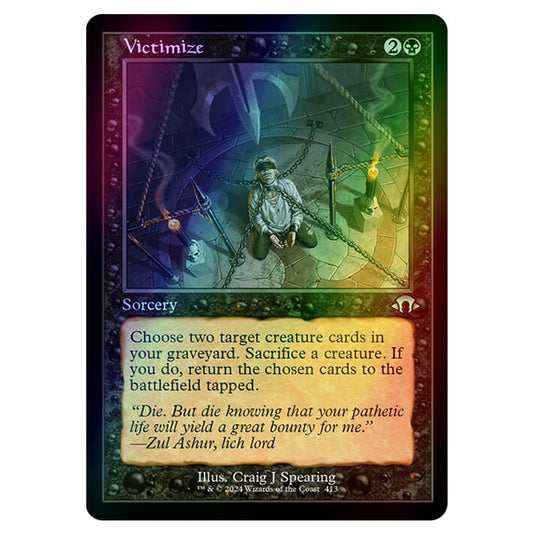 Magic The Gathering - Modern Horizons 3 - Victimize ('97 Classic Print) - 0413 (Foil)