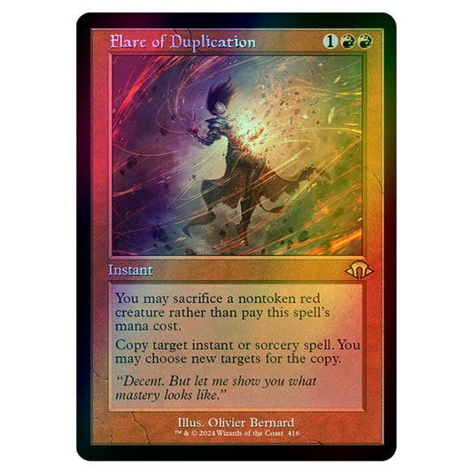 Magic The Gathering - Modern Horizons 3 - Flare of Duplication ('97 Classic Print) - 0416 (Foil)