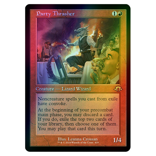 Magic The Gathering - Modern Horizons 3 - Party Thrasher ('97 Classic Print) - 0419 (Foil)