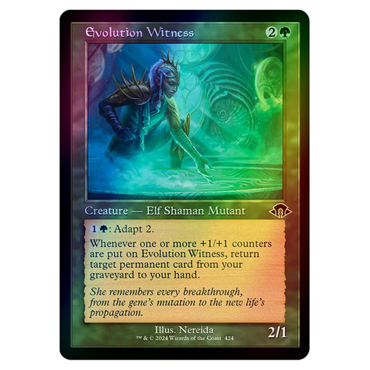 Magic The Gathering - Modern Horizons 3 - Evolution Witness ('97 Classic Print) - 0424 (Foil)