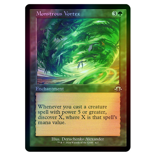 Magic The Gathering - Modern Horizons 3 - Monstrous Vortex ('97 Classic Print) - 0427 (Foil)