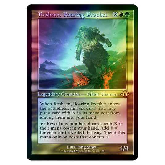 Magic The Gathering - Modern Horizons 3 - Rosheen, Roaring Prophet ('97 Classic Print) - 0434 (Foil)