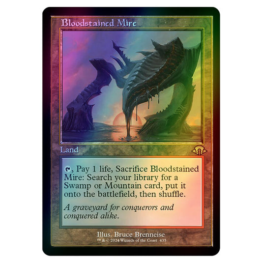 Magic The Gathering - Modern Horizons 3 - Bloodstained Mire ('97 Classic Print) - 0435 (Foil)