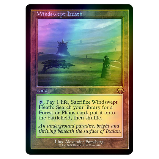 Magic The Gathering - Modern Horizons 3 - Windswept Heath ('97 Classic Print) - 0440 (Foil)