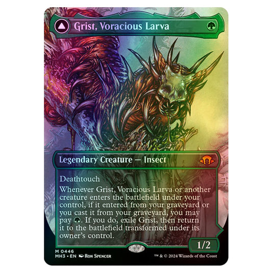 Magic The Gathering - Modern Horizons 3 - Grist, Voracious Larva // Grist, the Plague Swarm - 0446 (Foil)