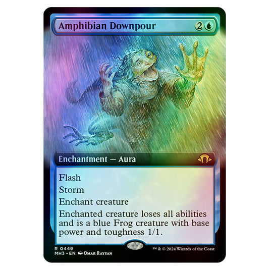 Magic The Gathering - Modern Horizons 3 - Amphibian Downpour (Extended Art) - 0449 (Foil)