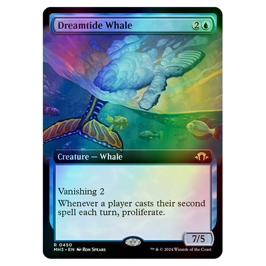 Magic The Gathering - Modern Horizons 3 - Dreamtide Whale (Extended Art) - 0450 (Foil)