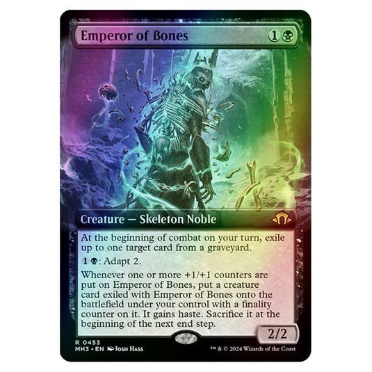 Magic The Gathering - Modern Horizons 3 - Emperor of Bones (Extended Art) - 0453 (Foil)