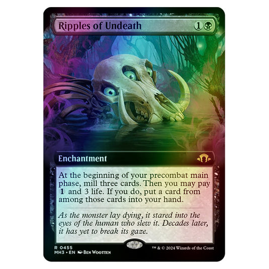 Magic The Gathering - Modern Horizons 3 - Ripples of Undeath (Extended Art) - 0455 (Foil)