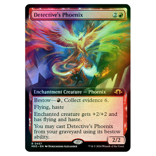 Magic The Gathering - Modern Horizons 3 - Detective's Phoenix (Extended Art) - 0457 (Foil)