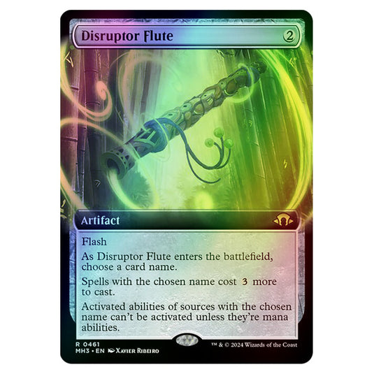 Magic The Gathering - Modern Horizons 3 - Disruptor Flute (Extended Art) - 0461 (Foil)